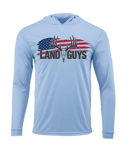 Paragon Unisex Bahama Performance Hooded Long Sleeve T-Shirt